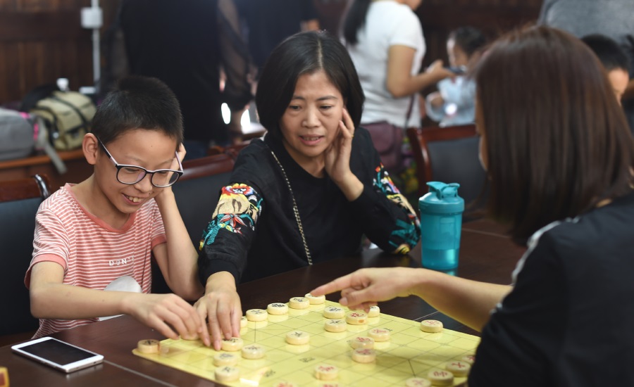 义乌上演象棋真人秀,象棋真人秀,浙江义乌