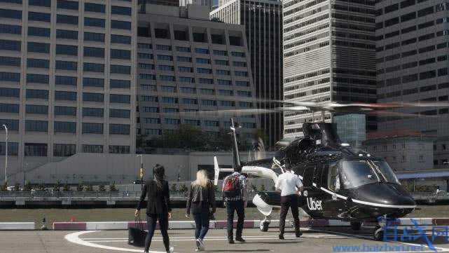 uber推直升机服务 票价约200~225美元之间