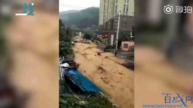 惊悚!福建暴雨山体滑坡 小区居民尖叫狂奔