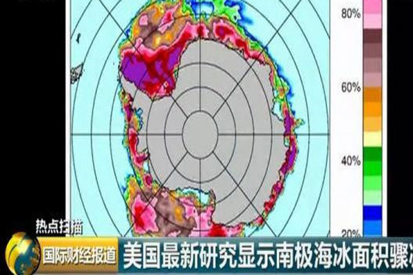 2014年南极海冰面积