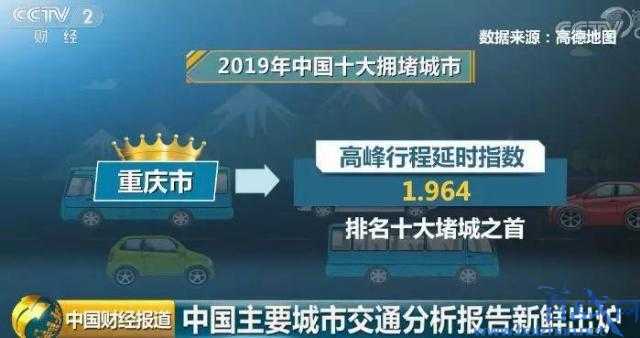 2019中国堵城排行榜出炉 来看看全国哪个城市最拥堵吧