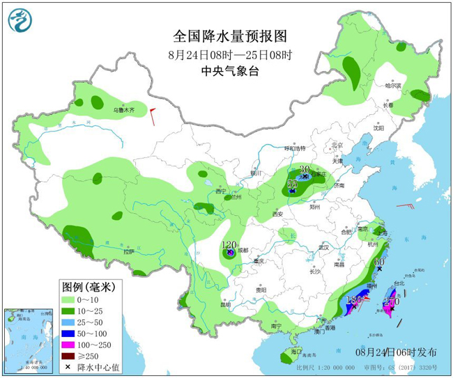 台风白鹿即将登陆内地 闽南、粤东将受较强风雨影响