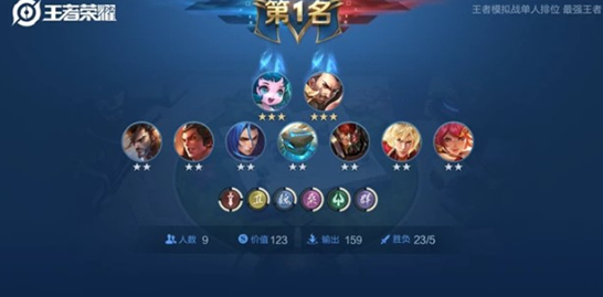 王者模拟战扶桑战士阵容