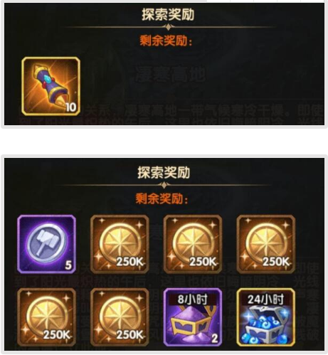 剑与远征凄寒高地奖励有哪些_剑与远征凄寒高地奖励一览