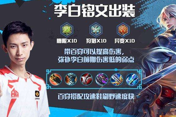王者荣耀梦泪李白怎么玩_王者荣耀梦泪李白玩法出装技巧推荐