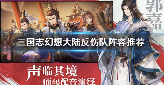 三国志幻想大陆反伤队怎么玩