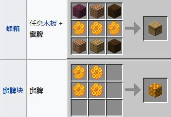 我的世界蜜脾有什么用处
