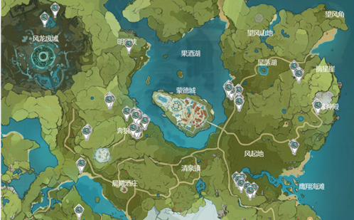 原神小灯草在哪里