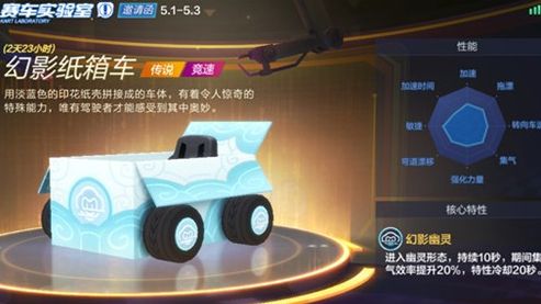 跑跑卡丁车手游幻影纸箱车怎么获得