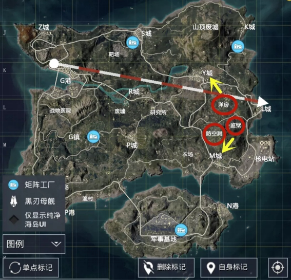 和平精英SS14跳哪里好