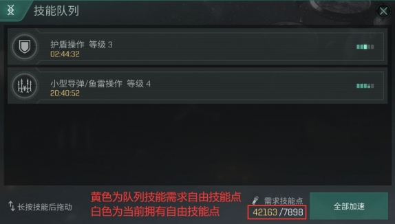EVE手游自由技能点有什么用