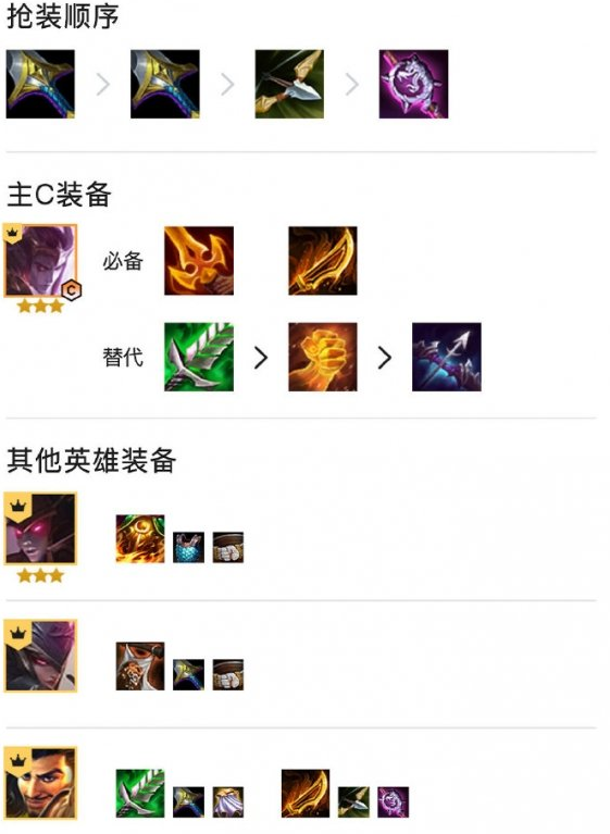 金铲铲之战黑夜使者怎么玩