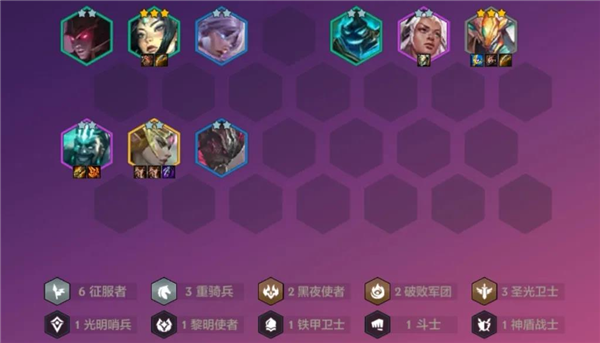 金铲铲之战征服重骑怎么玩
