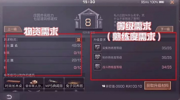 明日之后如何快速升级庄园