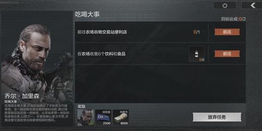 暗区突围吃喝大事怎么完成