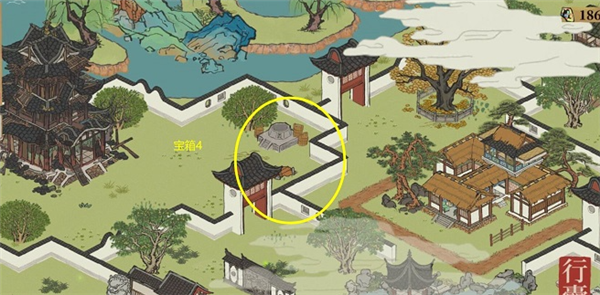 江南百景图今夕何夕宝箱在哪
