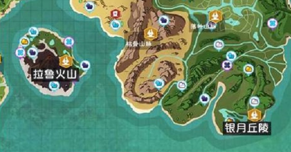 创造与魔法剑齿虎位置分布图