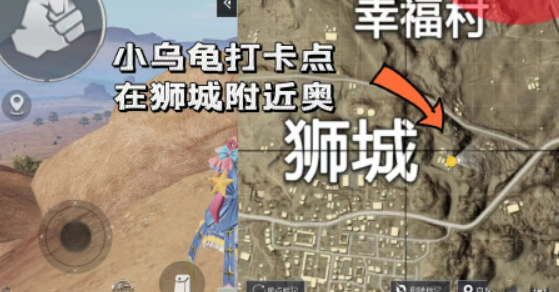 和平精英小乌龟在哪里