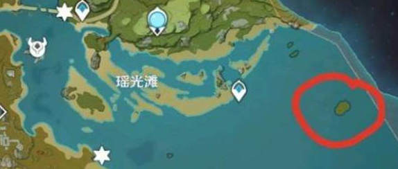 原神爱心岛在哪里