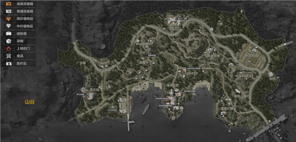 暗区突围山谷避难所在哪
