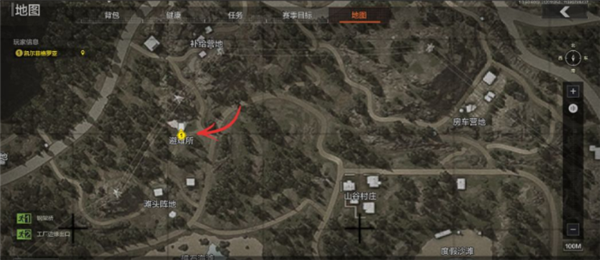 暗区突围山谷避难所在哪