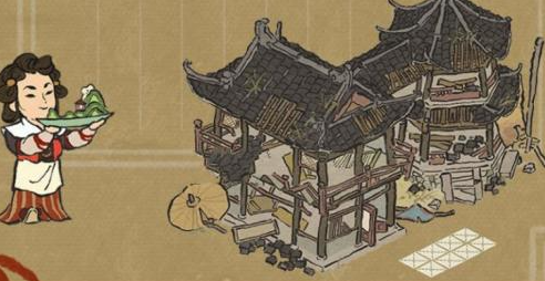江南百景图残破的醉仙楼