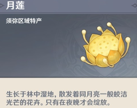 原神月莲在哪里采集