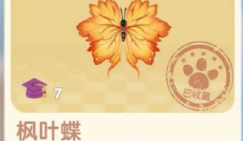 摩尔庄园枫叶蝶在哪里抓
