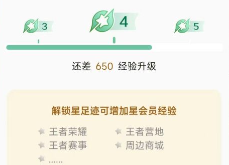 王者荣耀星会员等级在哪看