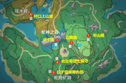 原神八酝岛神龛位置
