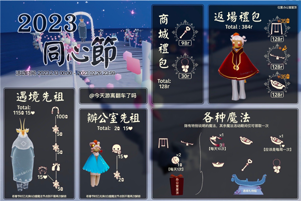 光遇同心节活动持续多久
