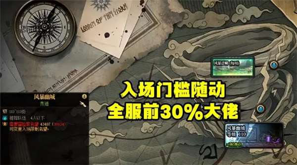 地下城与勇士风暴幽城要多少名望