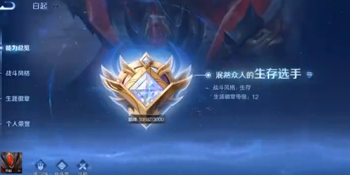 王者荣耀生涯徽章等级怎么提升