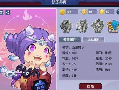 梦幻西游孩子每天都要喂养吗