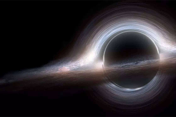 真实的黑洞照片图片
