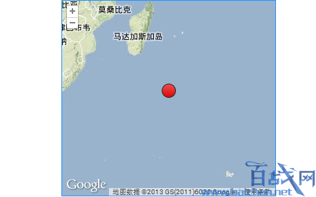 印度洋6.2级地震