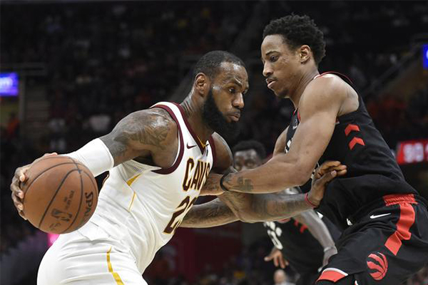 詹姆斯收获一波三杀,东部第一猛龙也败阵 詹姆斯收获一波三杀,NBA,骑士,猛龙